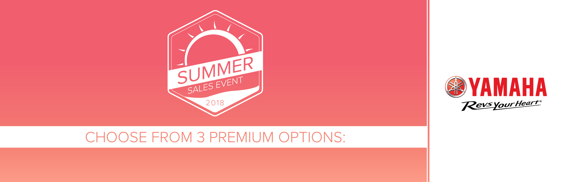 Yamaha: Summer Sales Event